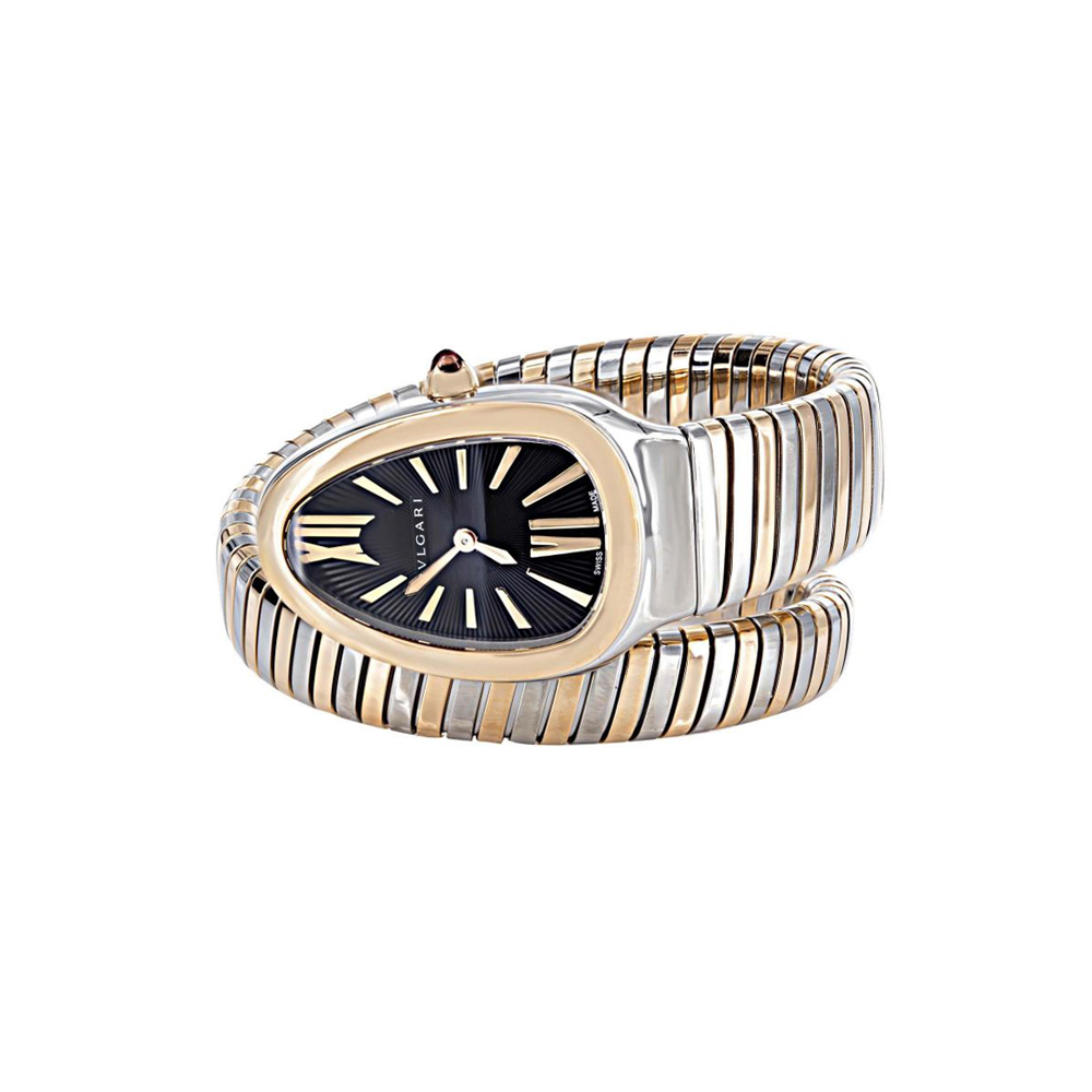 Bvlgari Serpenti Tubogas Two Tone Single Spiral Watch