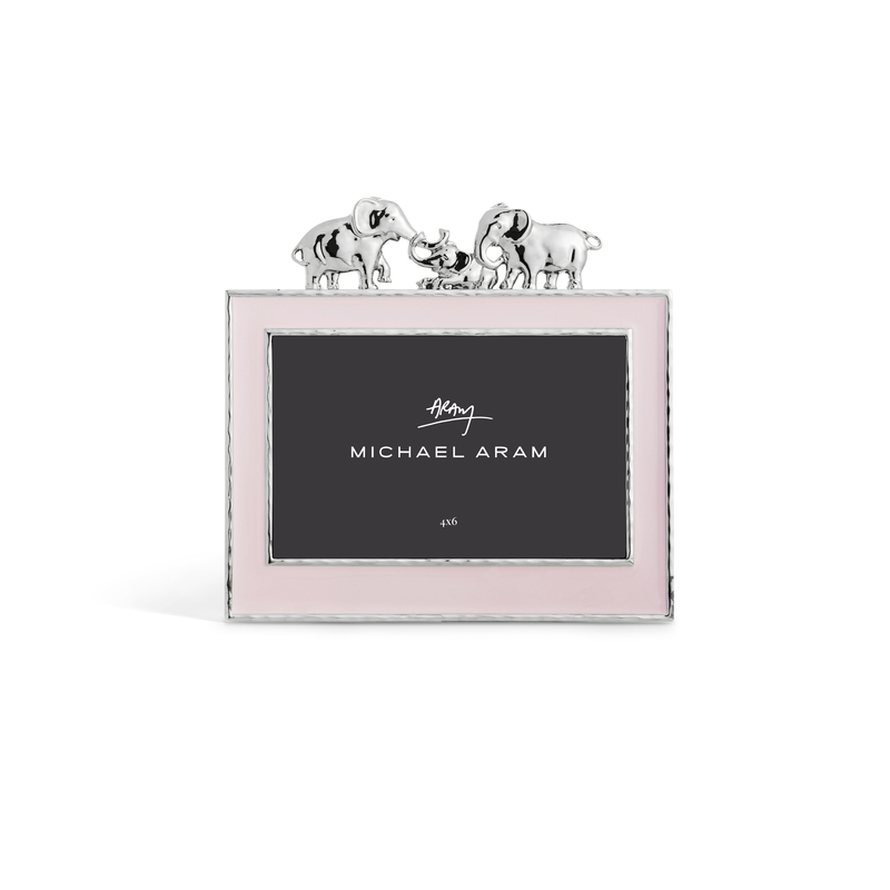 Michael Aram Elephants 4X6 Pink Frame