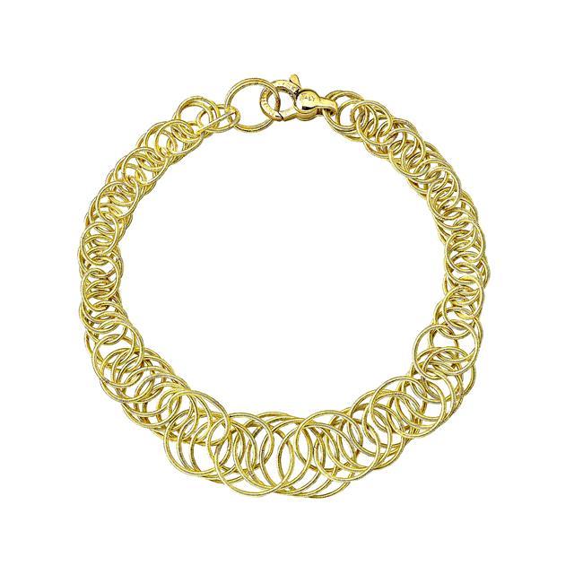 Buccellati Hawaii 18k Yellow Gold Tiny Circle Bracelet
