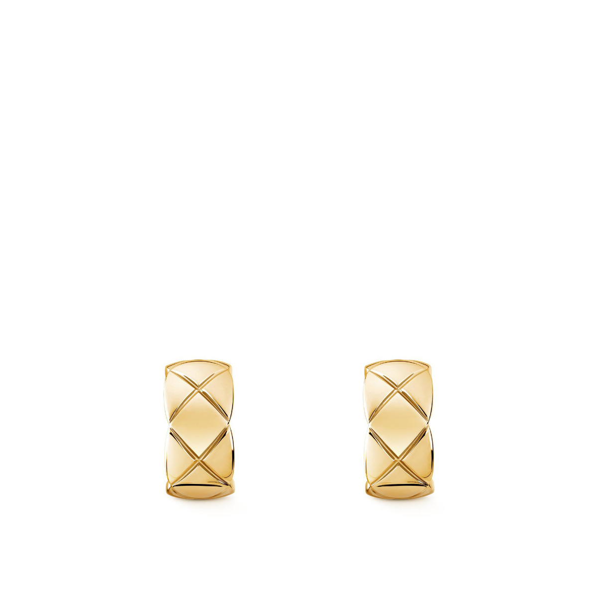 CHANEL COCO CRUSH Quilted Earrings