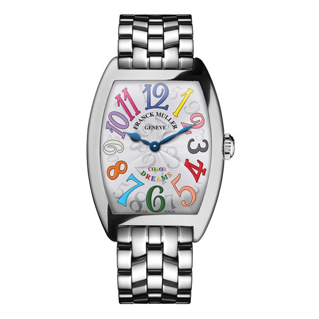 Franck Muller Cintree Curvex Color Dreams Silver