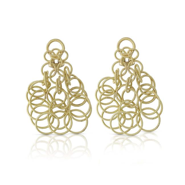 Buccellati Hawaii 18k Yellow Gold Pendant Ring Earrings