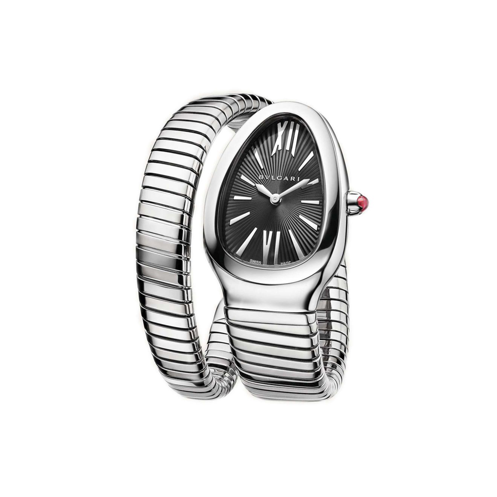 Bvlgari Serpenti Tubogas Stainless Steel Single Spiral Watch