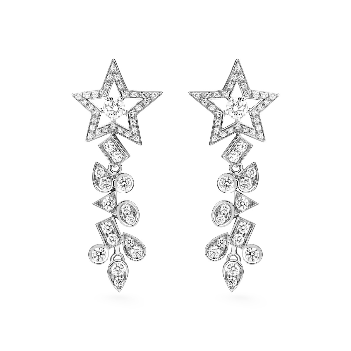 CHANEL Etoile Filante Earrings