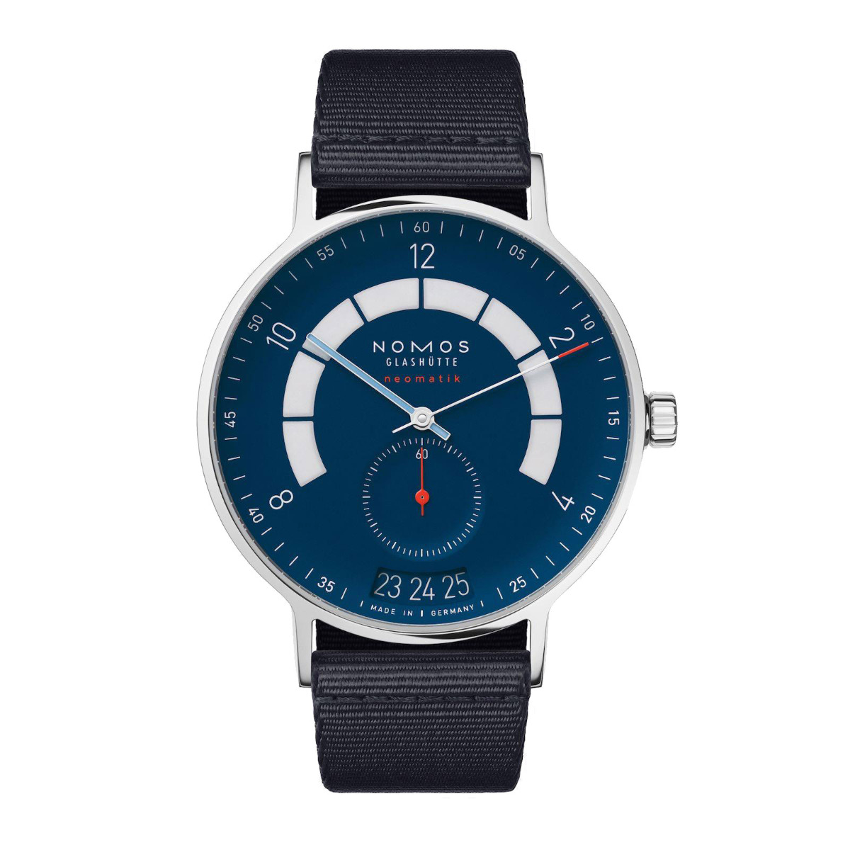 Nomos Glashutte Autobahn Neomatik 41 Date Midnight Blue - Reference 1302