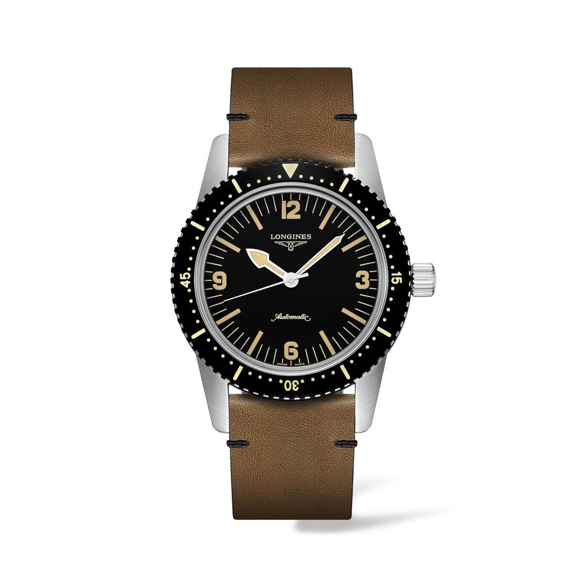 Longines Skin Diver Watch 42mm Stainless Steel Automatic