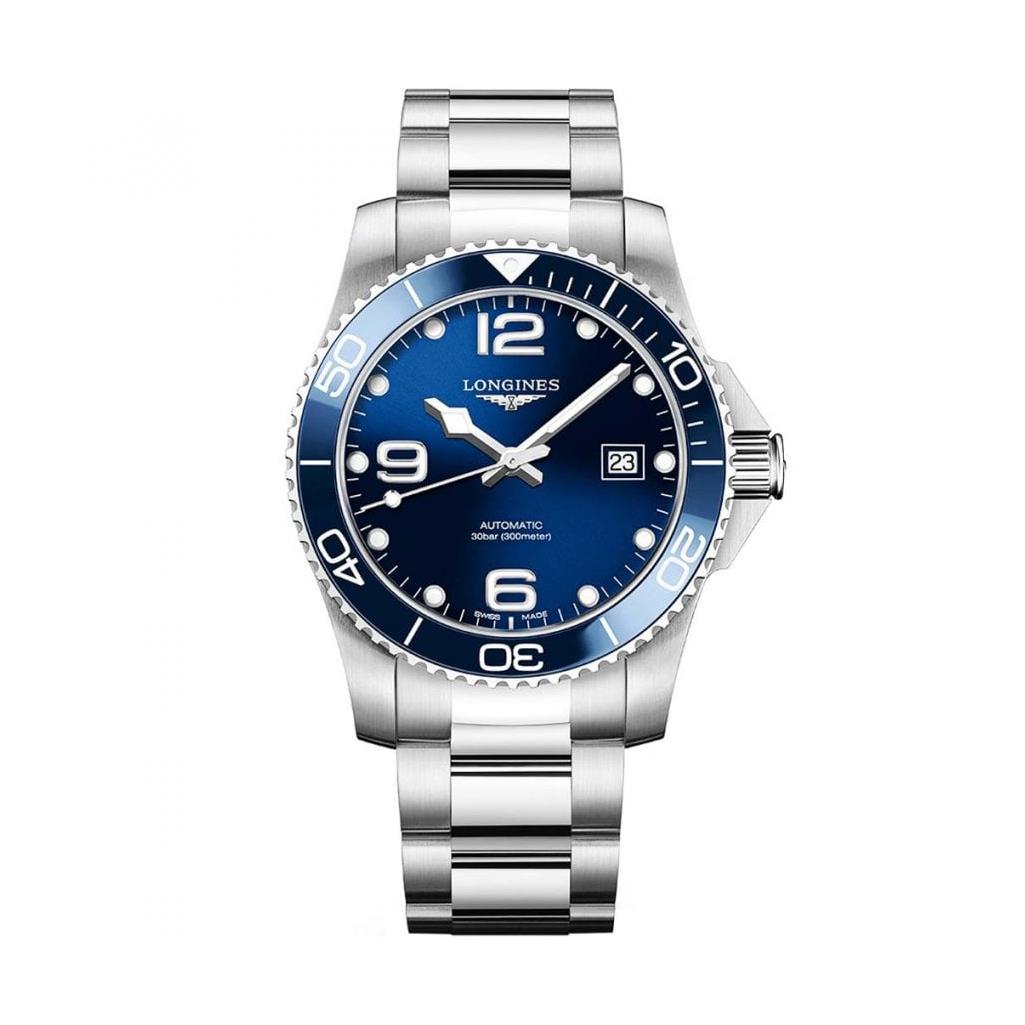 Longines HydroConquest 41mm and Ceramic Automatic Diving Blue Watch