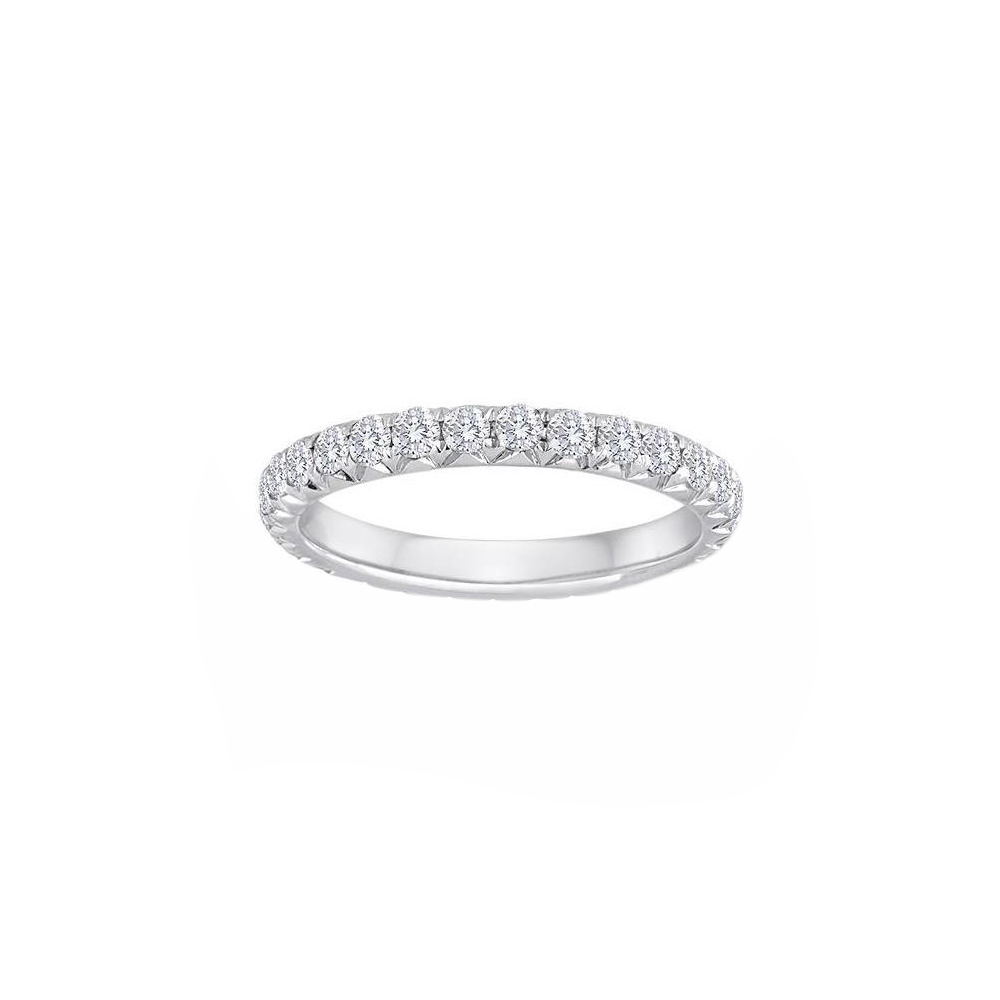 TWO By London Platinum Diamond Fishtail Eternity Band