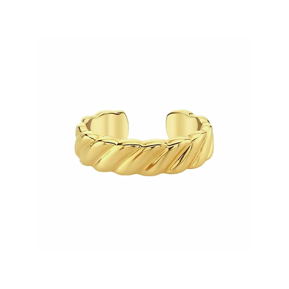 Anita Ko 18k Plain Braided Single Earcuff
