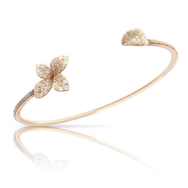 Pasquale Bruni Petit Garden 18k Rose Gold Flower Bracelet