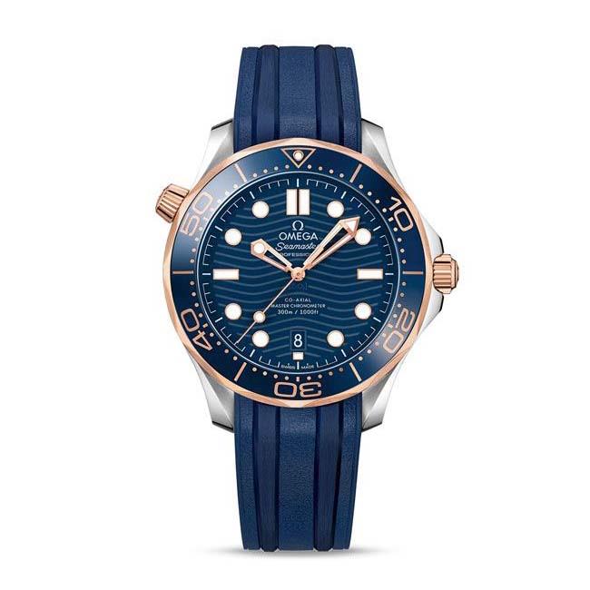 OMEGA Seamaster Diver 300m Two Tone Blue