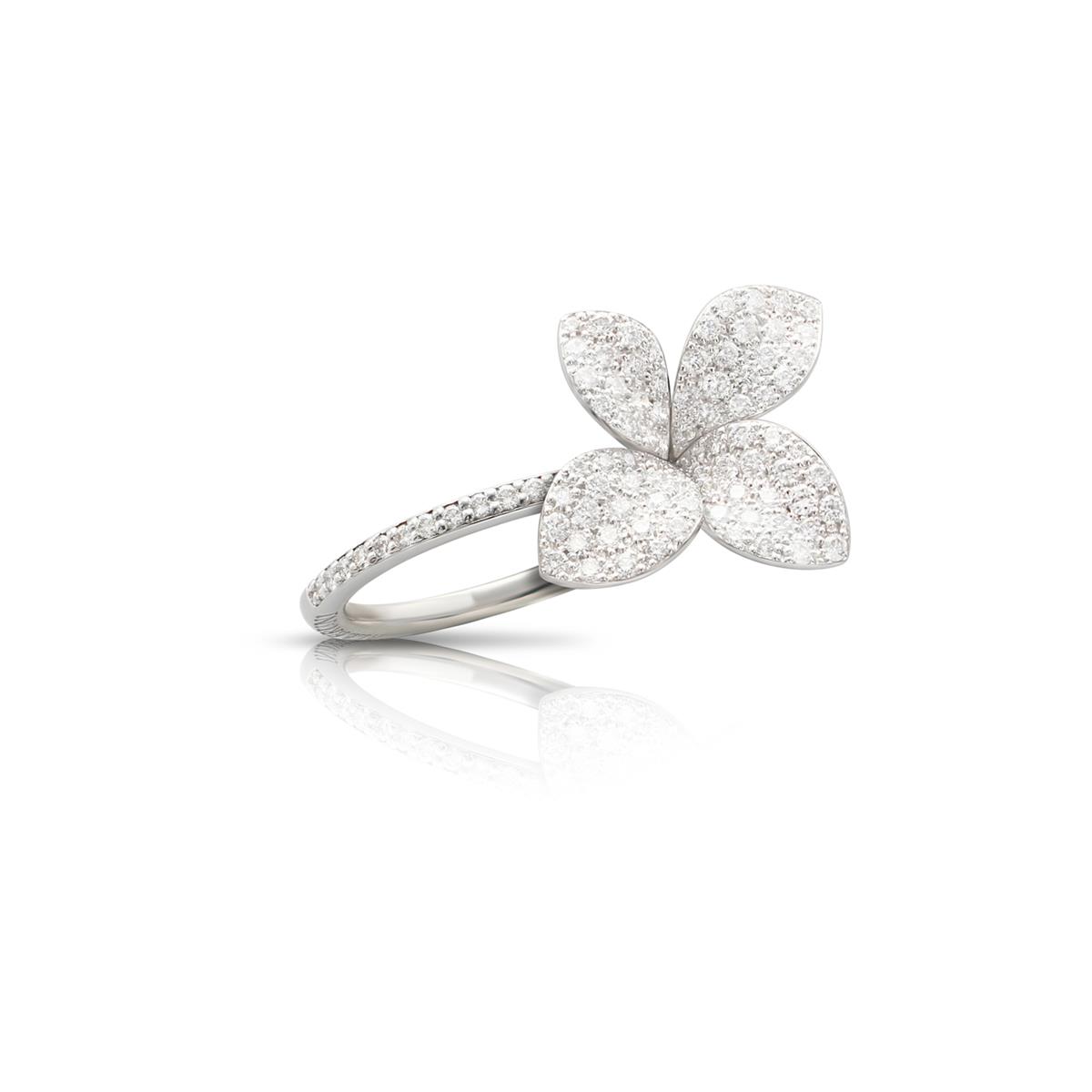 Pasquale Bruni Petit Garden 18k White Gold Diamond Ring