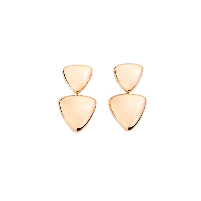 Vhernier Freccia 18k Rose Gold Earclips