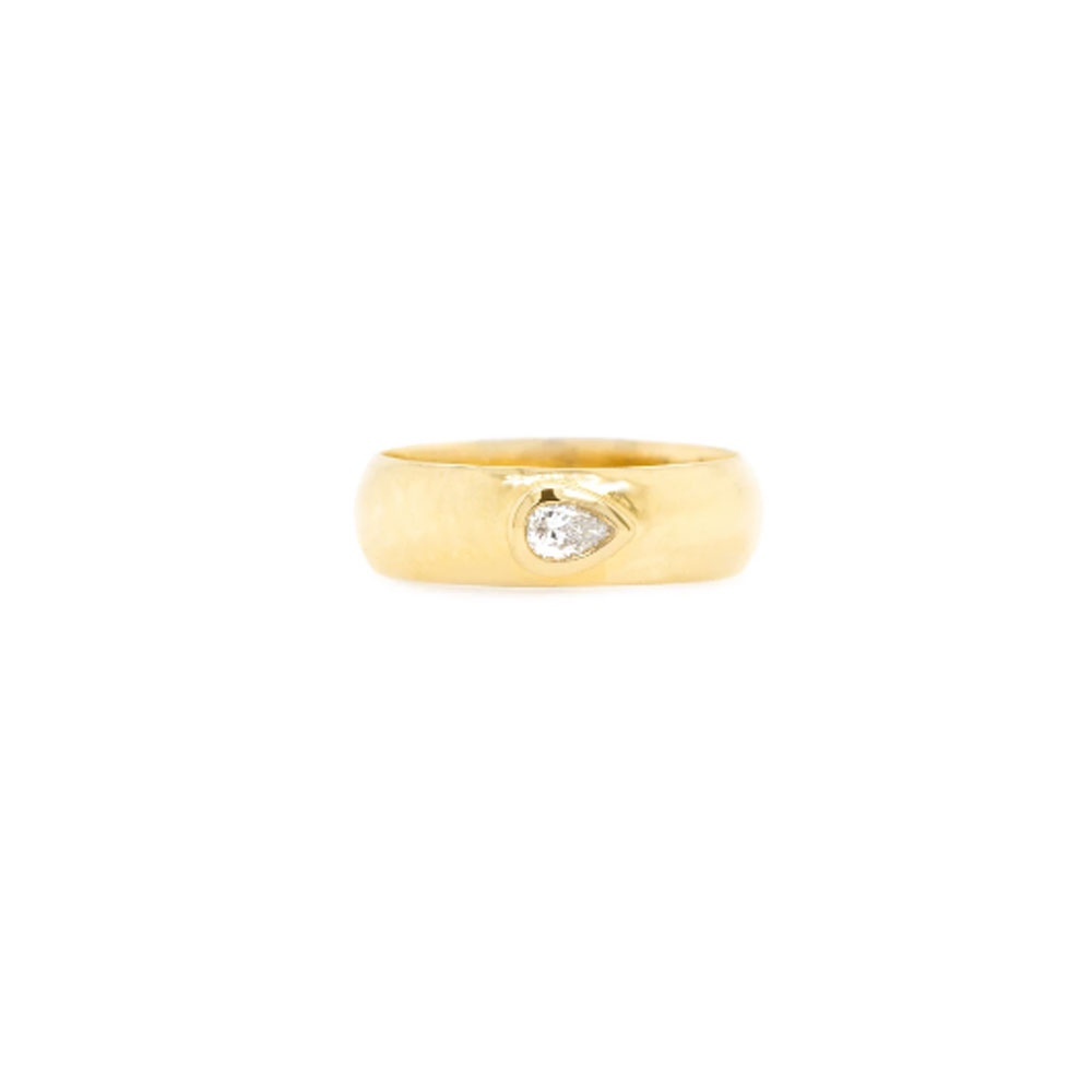 Yellow Gold and Diamond Rings All So Different But Mix Well Together