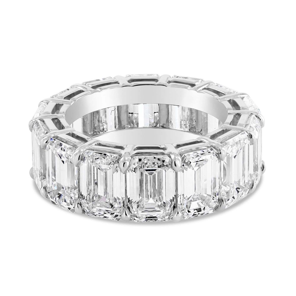 We Have Every Size Eternity Bands, Waiting For You! Are You Team Oval, Team Emerald, Team Asscher or Team Radiant