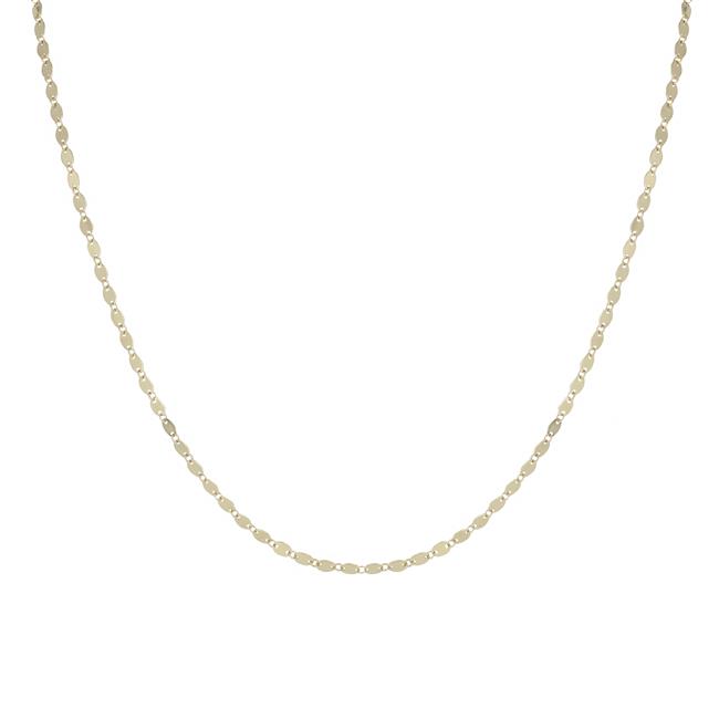 London Collection 14k Yellow Gold Oval Chain Necklace