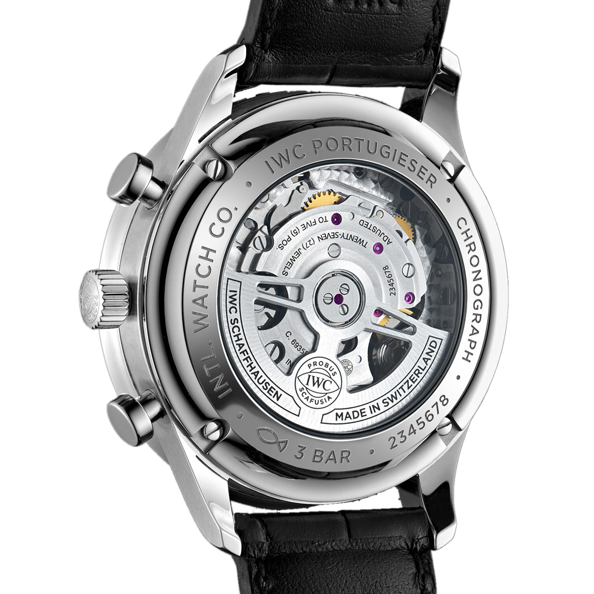 IWC Portugieser Chronograph Steel Blue Automatic