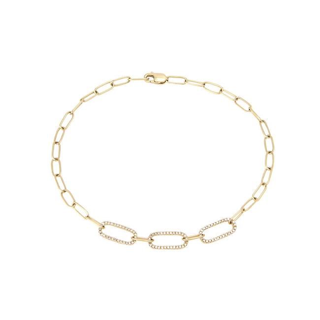Our Links and Paperclip Bracelets Make For a Fun Stack