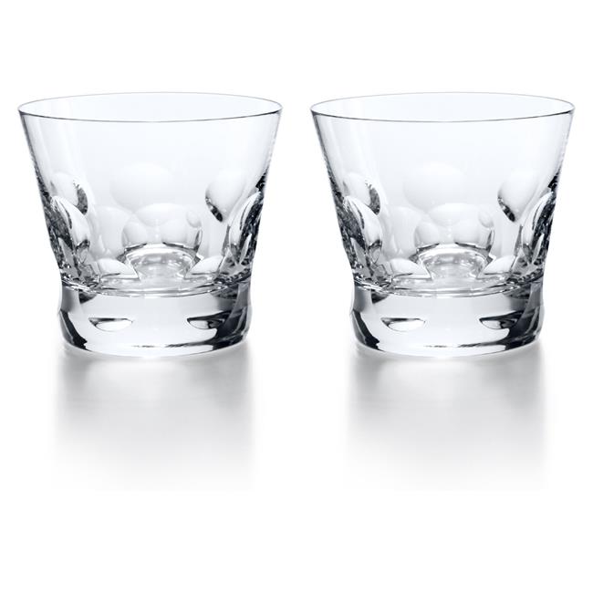 Baccarat Beluga #2 Double Old Fashion Tumbler Set of 2
