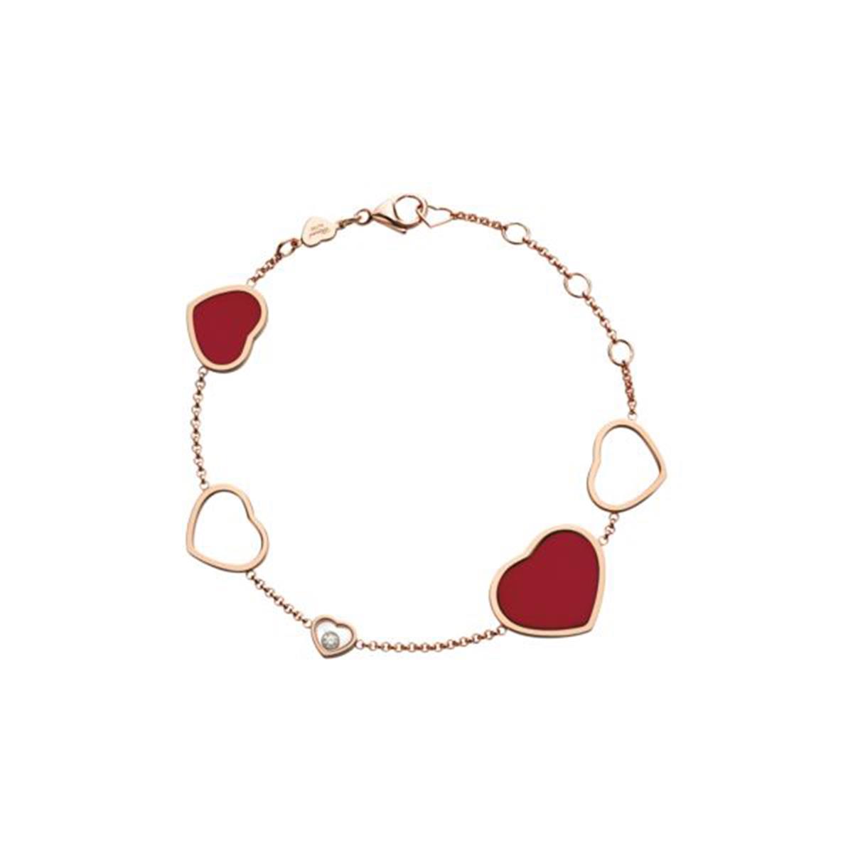 Chopard Happy Hearts 18k Heart Bracelet