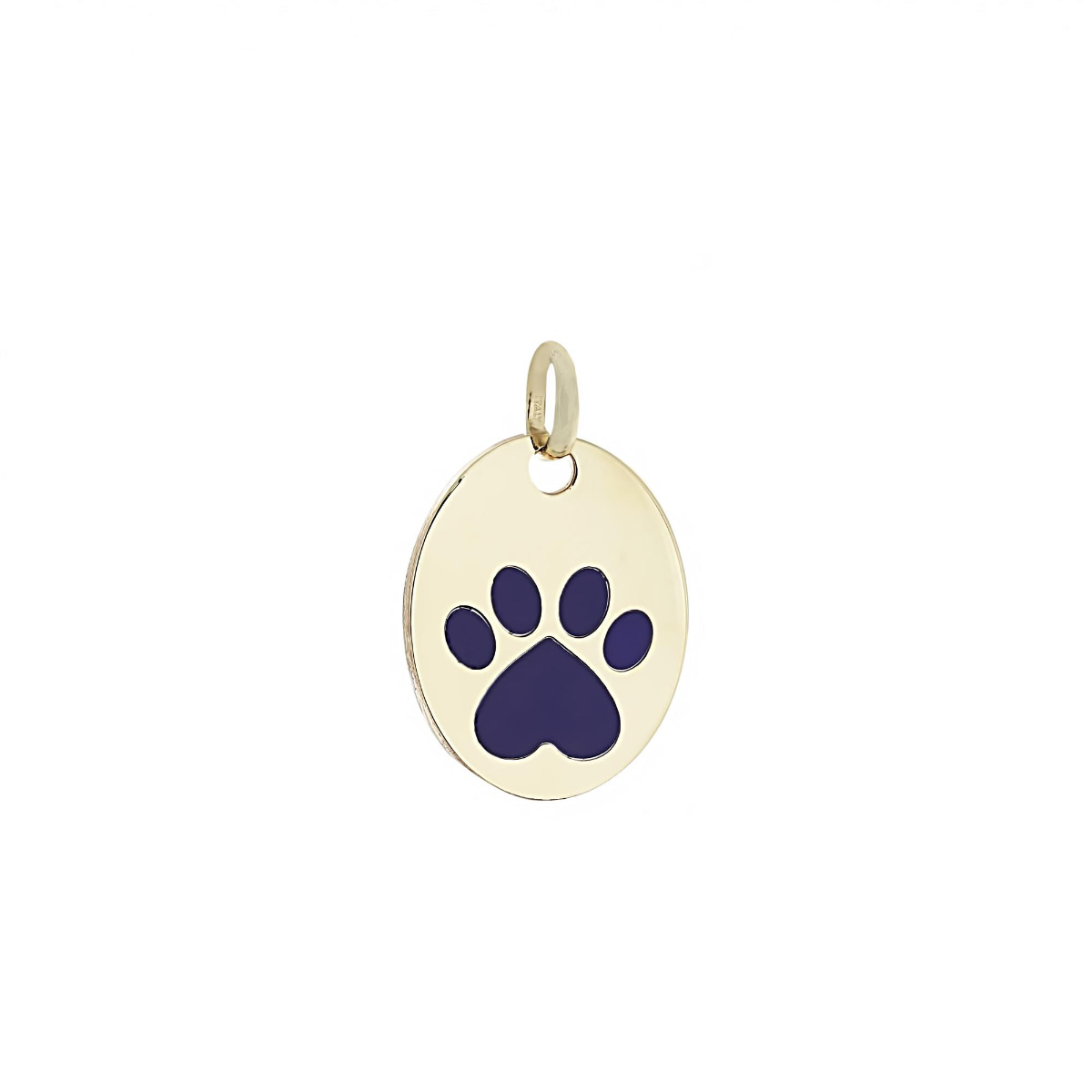 Our Cause For Paws 14k and Lapis Pendant