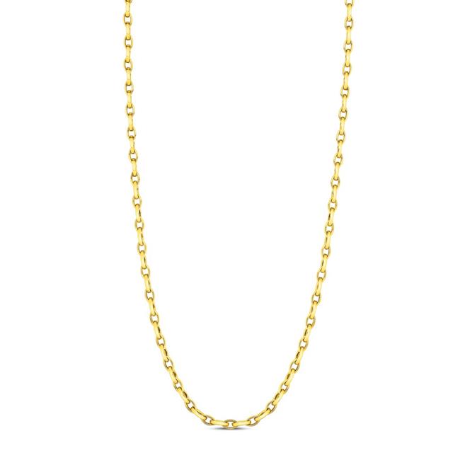 Roberto Coin 18k Yellow Gold Almond Link Necklace