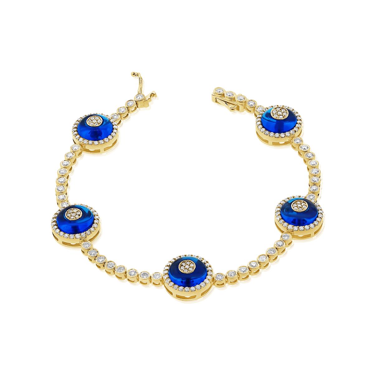 Warding all evil away with our evil eye bracelets