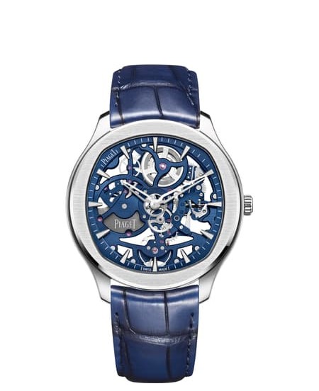 Piaget Polo Skeleton Watch Blue
