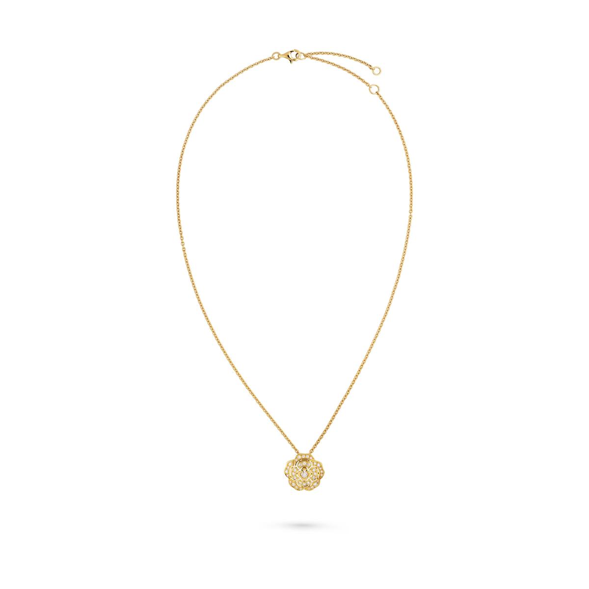 CHANEL Bouton de Camelia Necklace