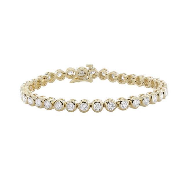Bezels that make our yellow gold obsession complete