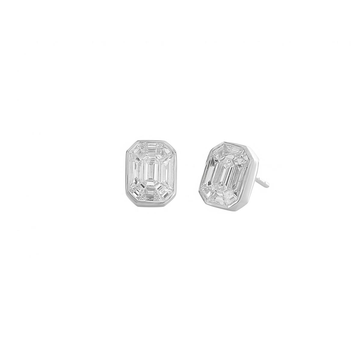 Feeling Fabulous in Our White Gold Stunning Studs