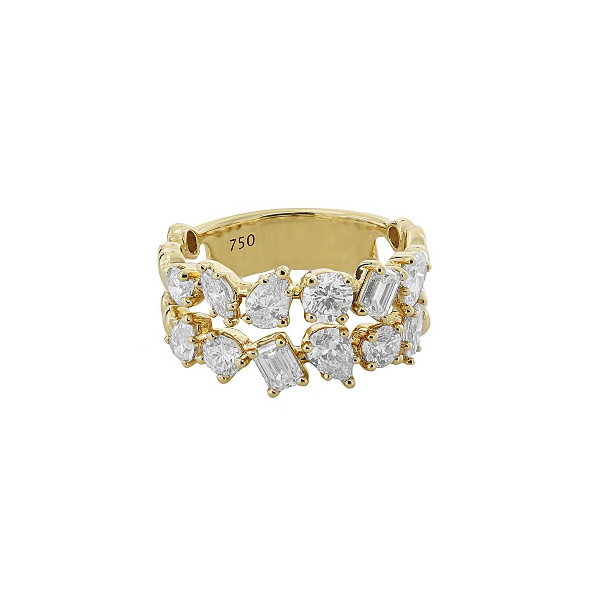 Green with Envy and Excited with Mixed Shape Diamonds