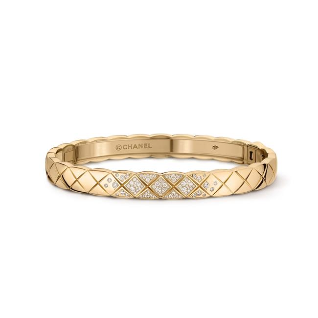 CHANEL COCO CRUSH Quilted Bracelet