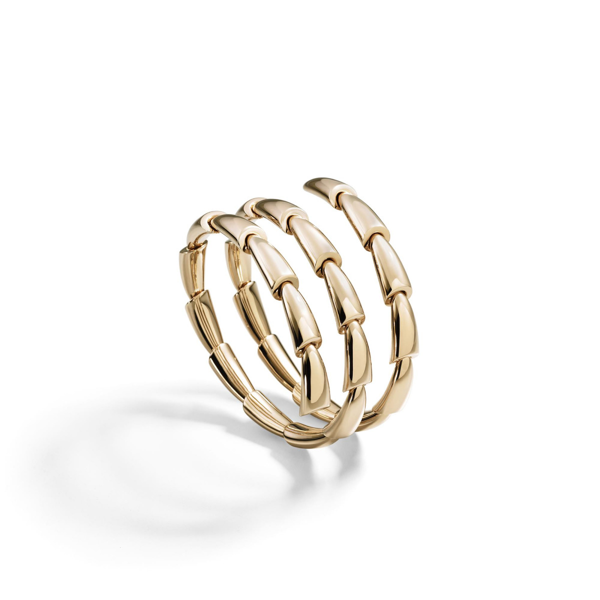 Vhernier Calla 18k Rose Gold Wrap Bracelet