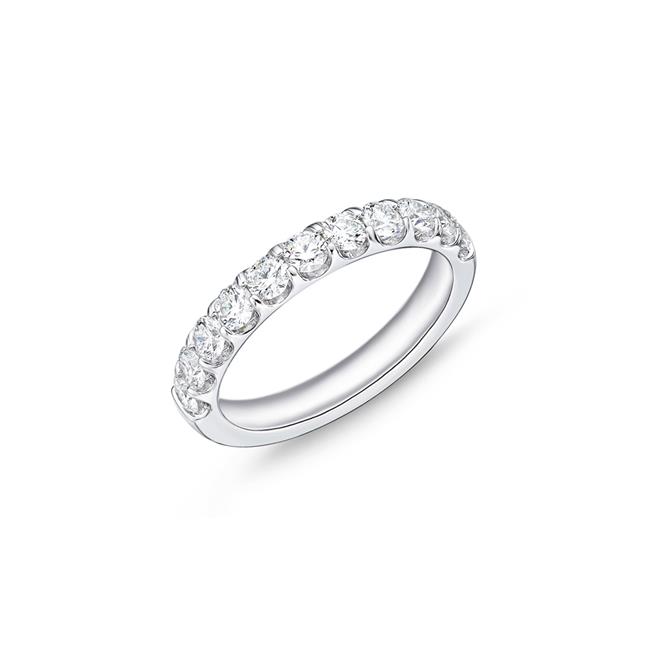 Memoire Odessa 18k White Gold Band