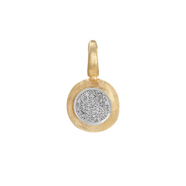 Marco Bicego Jaipur Two Tone Gold Diamond Pendant