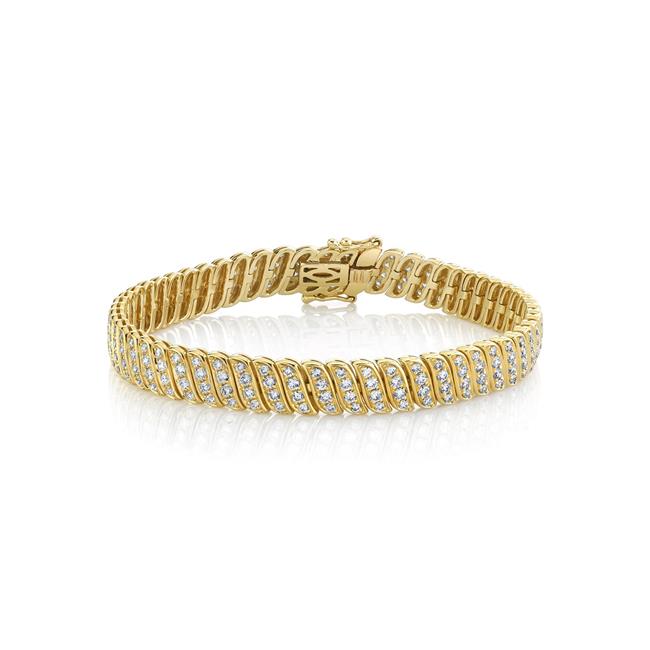 Anita Ko 18k Yellow Gold Diamond Zoe Bracelet