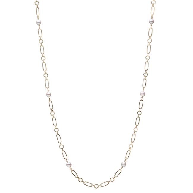 Mikimoto M Code Akoya Cultured Pearl Necklace