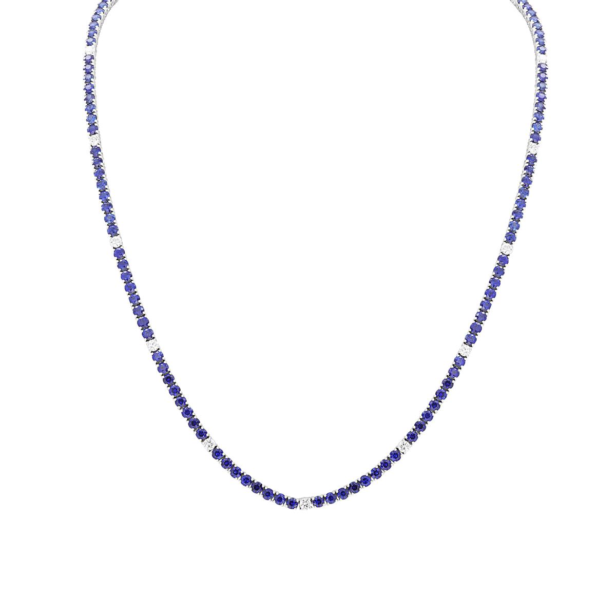 Sapphires & Diamonds Make a Winning Combo