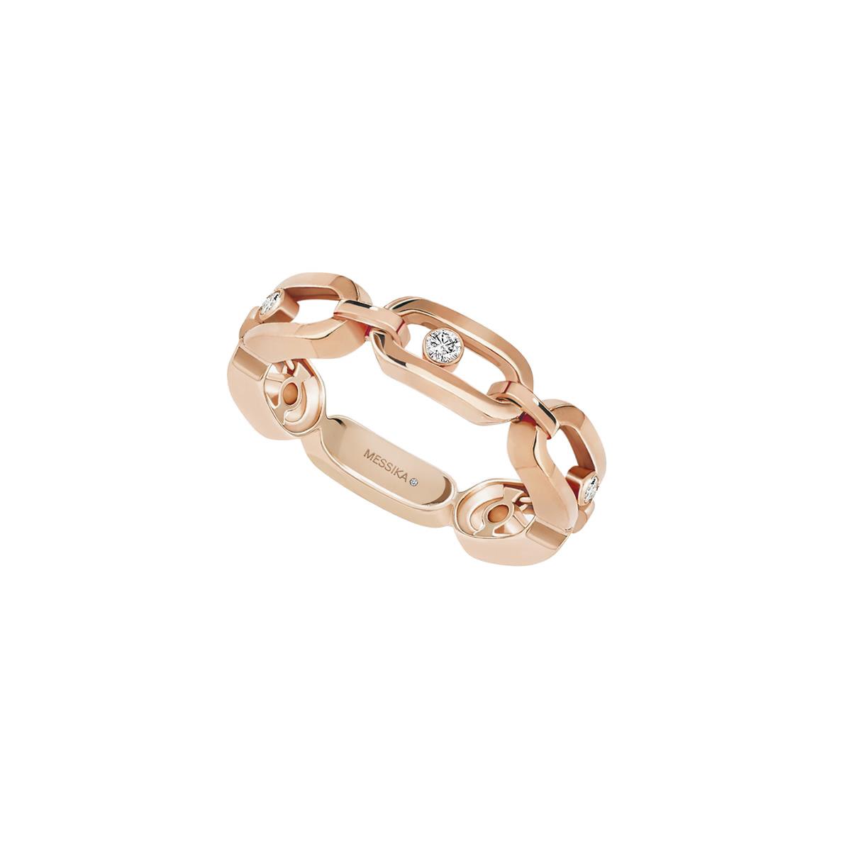 Messika Move Uno Multi 18k Gold Diamond Ring