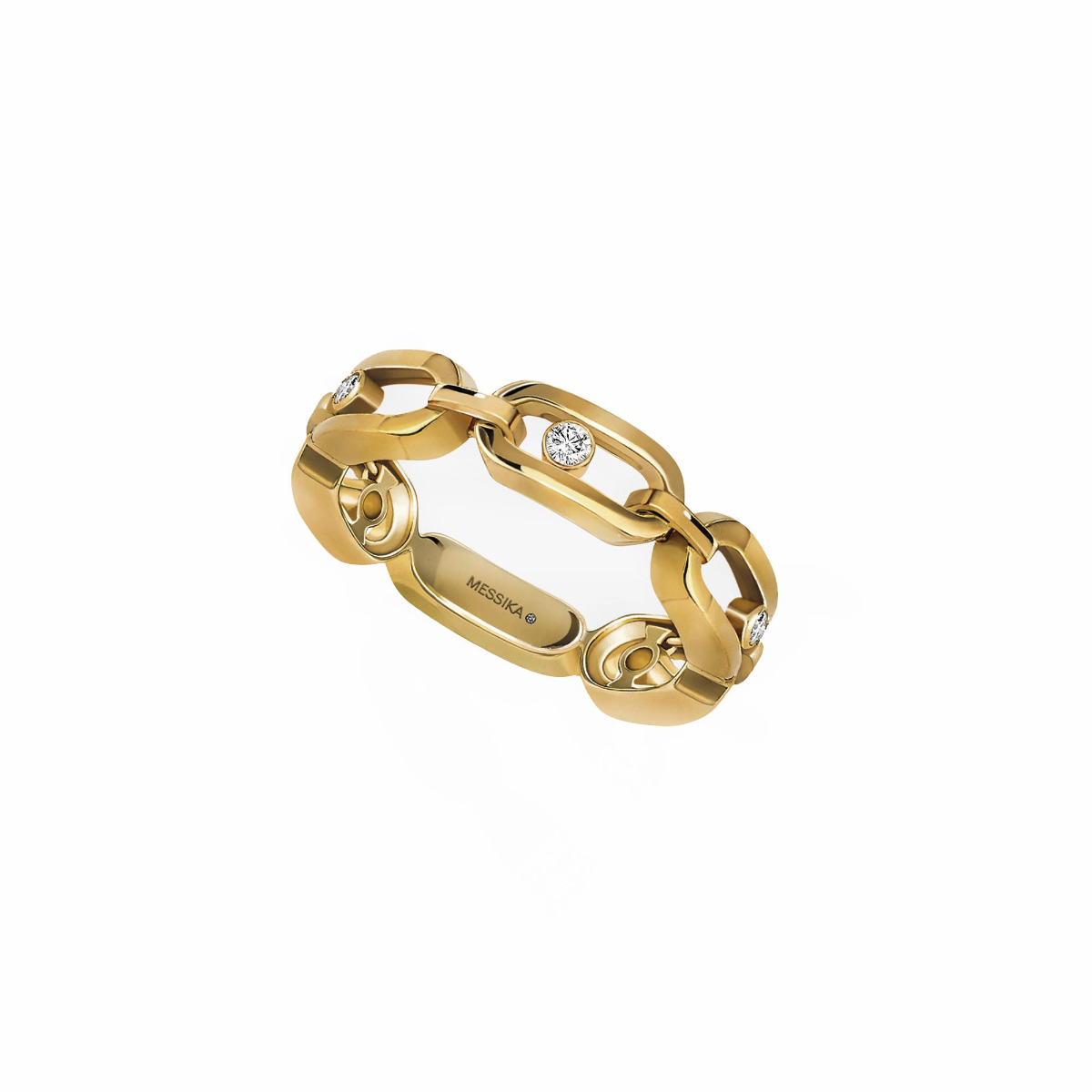 Messika Move Uno Multi 18k Gold Diamond Ring