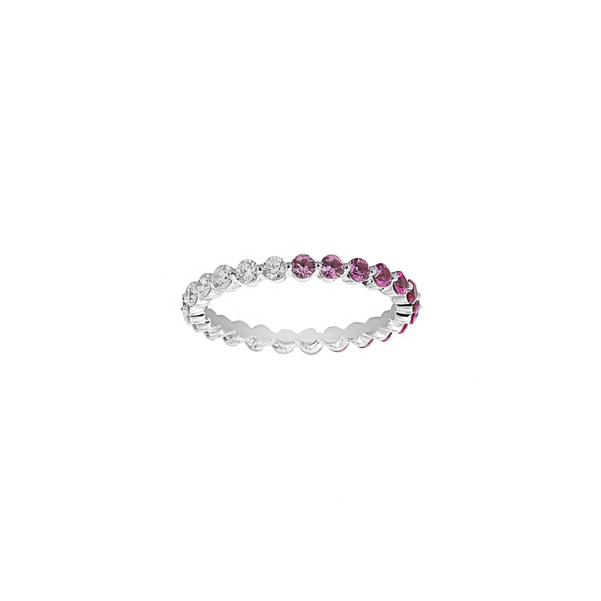 Spoiler alert: It’s a gem! Whether it’s pink our blue - celebrate it in sapphires