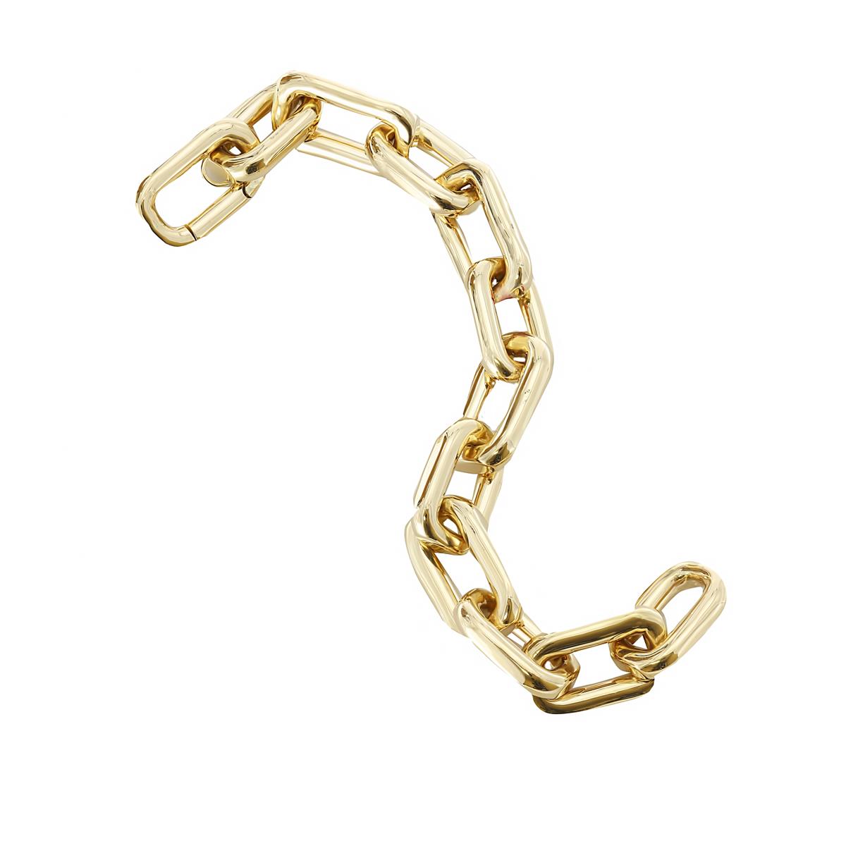 London Collection 14k Open Square Link Bracelet 