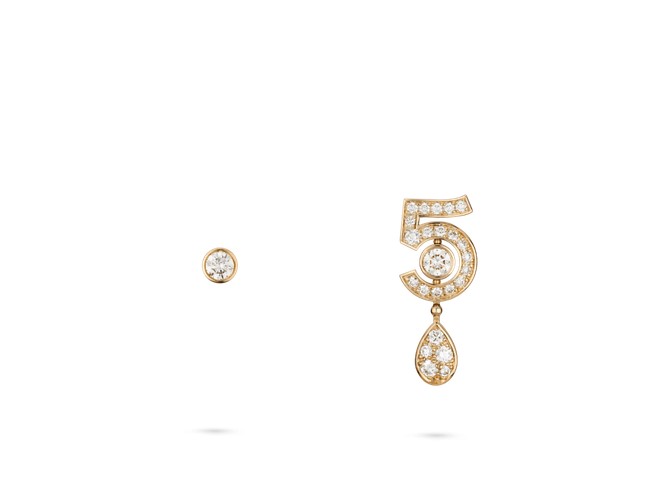 CHANEL Eternal No.5 Transformable Earrings