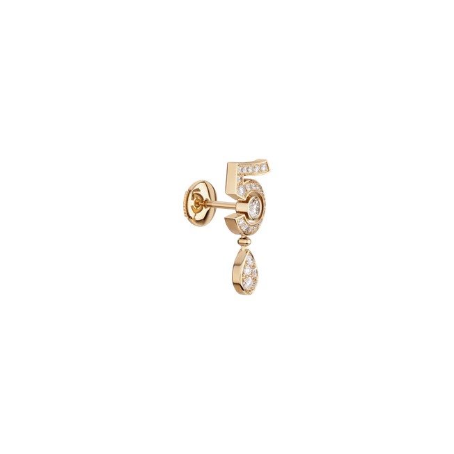 CHANEL Eternal No.5 Transformable Earrings