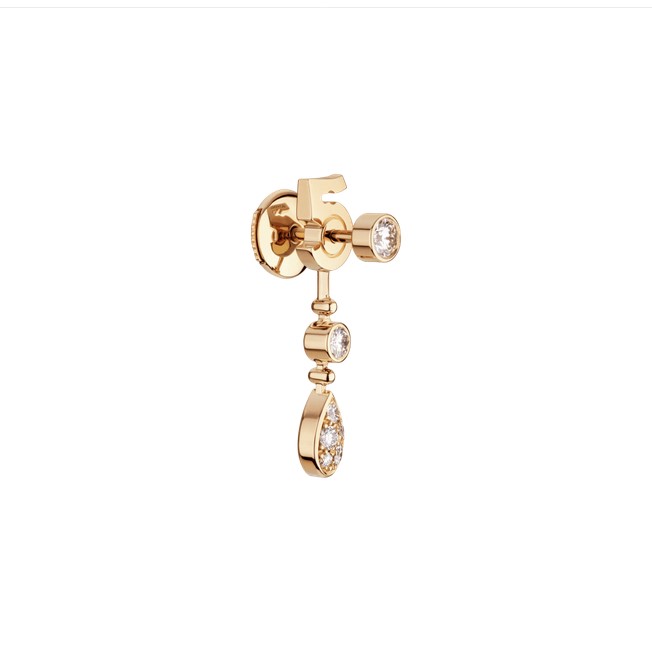 CHANEL Eternal No.5 Transformable Earrings