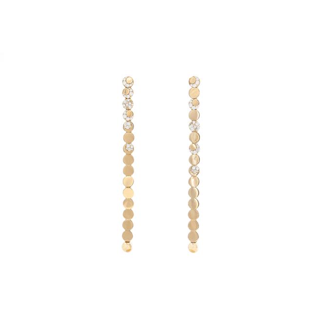 Pasquale Bruni Luce 18k Rose Gold Diamond Drop Earrings