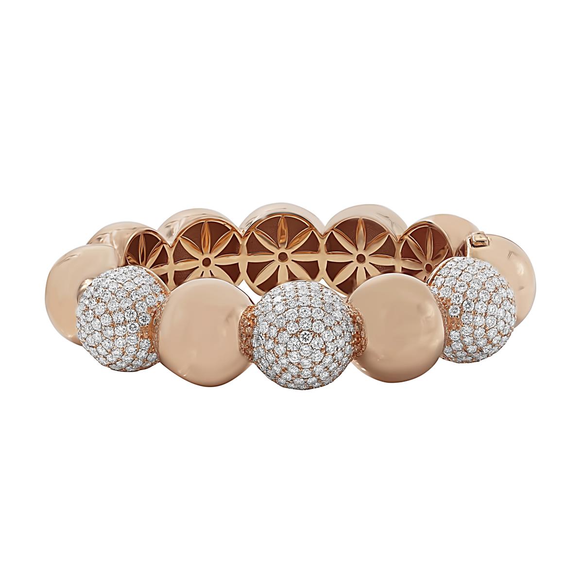 London Collection 18k Diamond Boule Bracelet