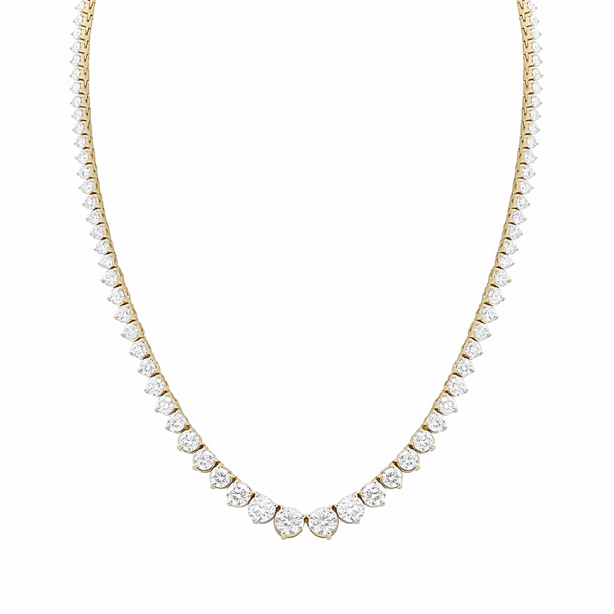 Carats Your Way. The London Collection Core Tennis Necklaces - Available In Every Size That Speaks To Your Style.