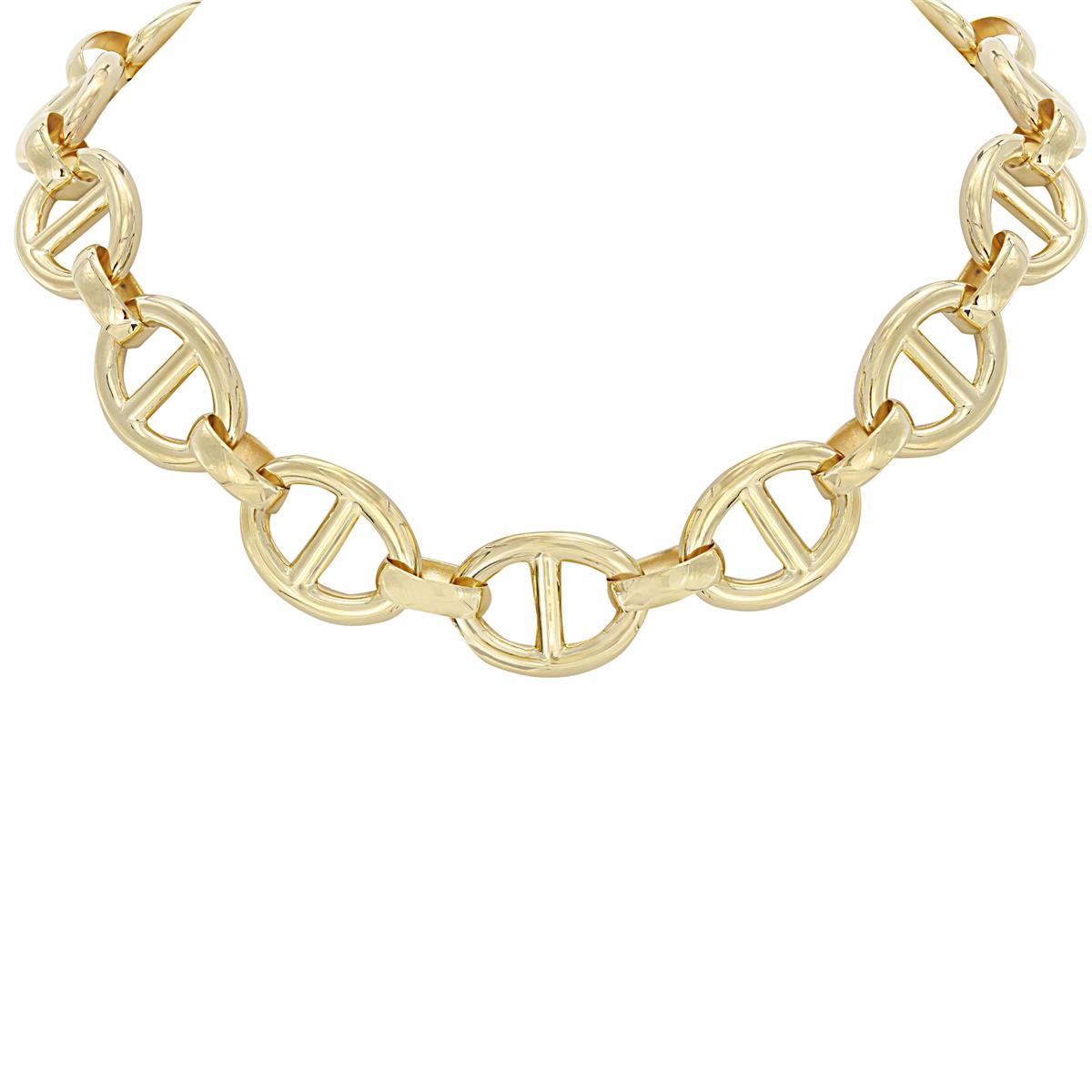 London Collection 14k Mariner Link Necklace